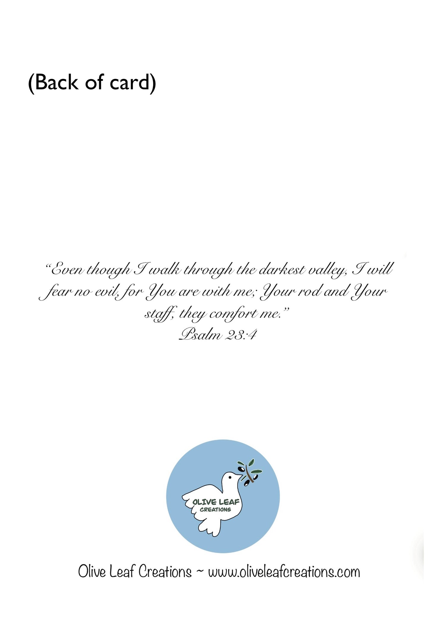 Valley Greeting Card