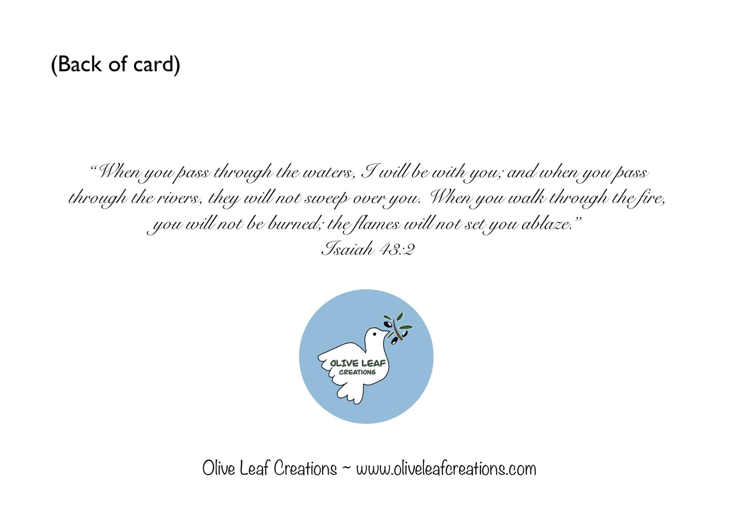 Deep Waters Greeting Card