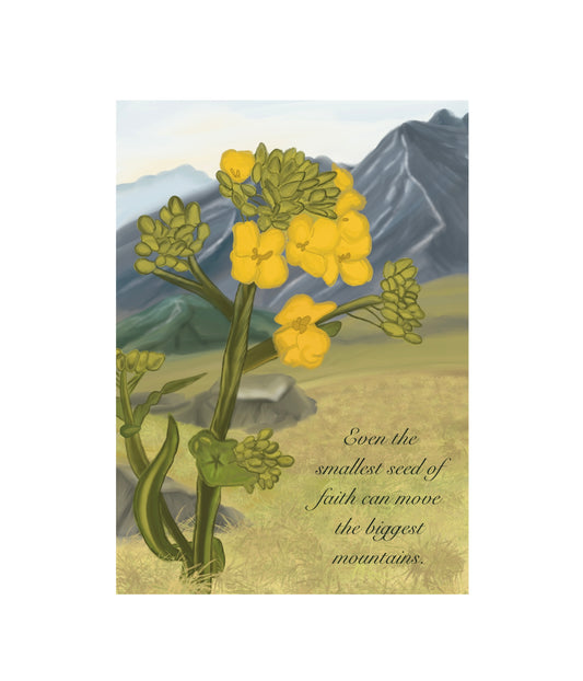 Mustard Seed Greeting Card