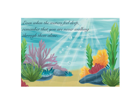 Deep Waters Greeting Card