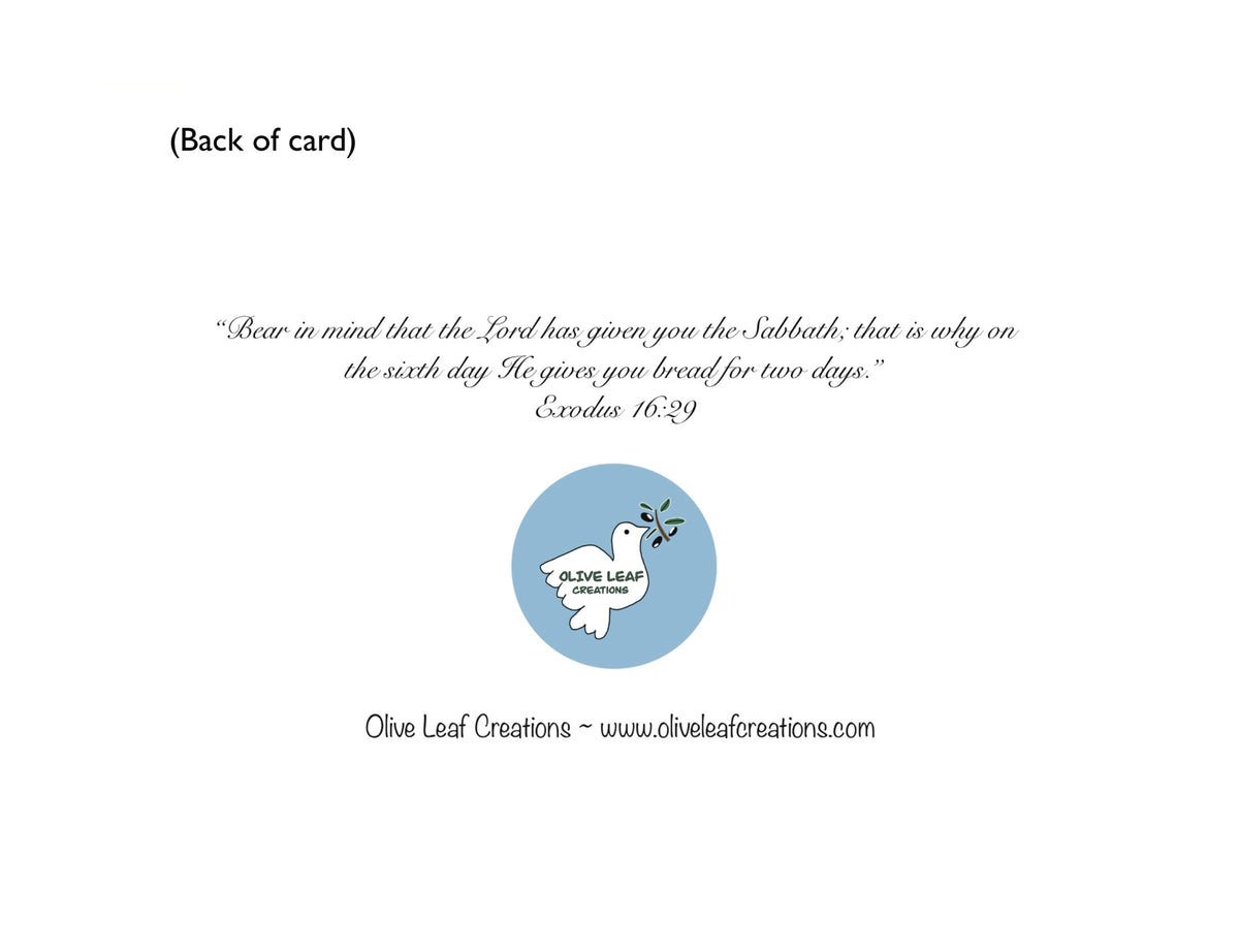 Daily Bread Greeting Card