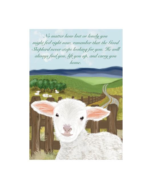 Good Shepherd Greeting Card