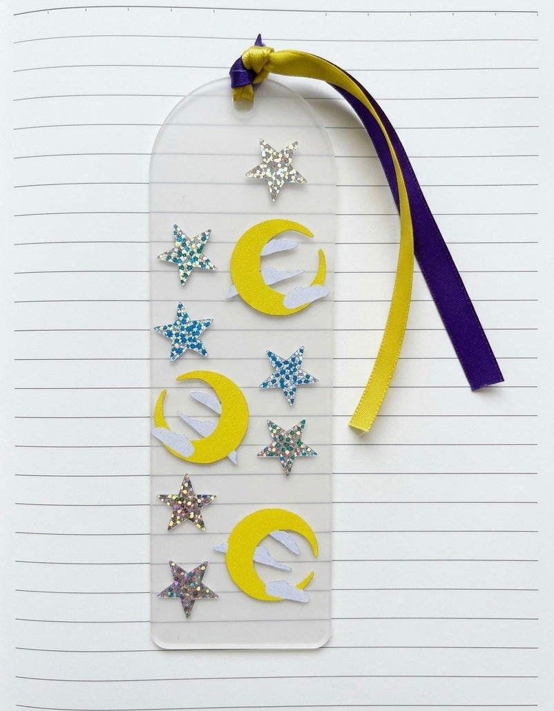 Moon and Stars Bookmark