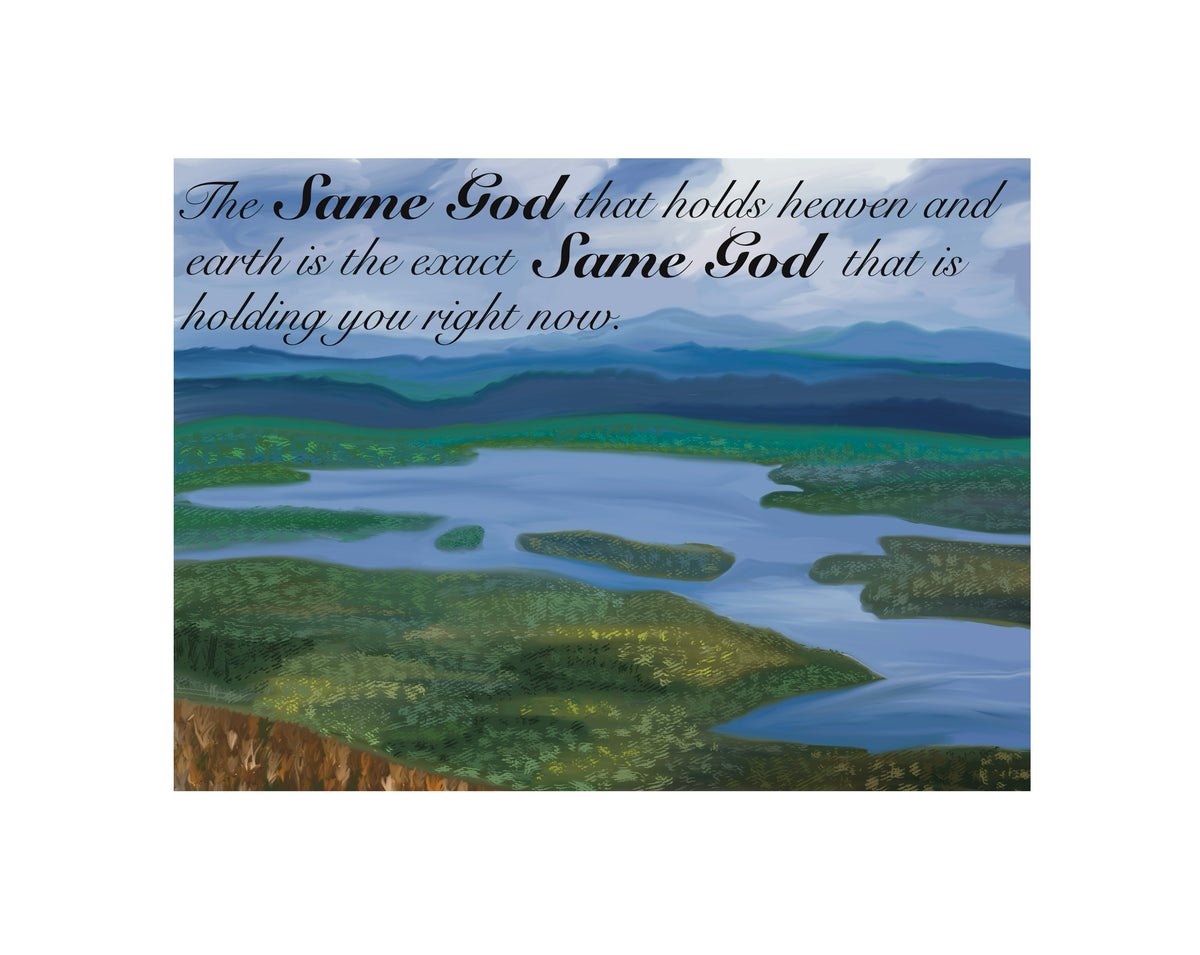 Same God Greeting Card