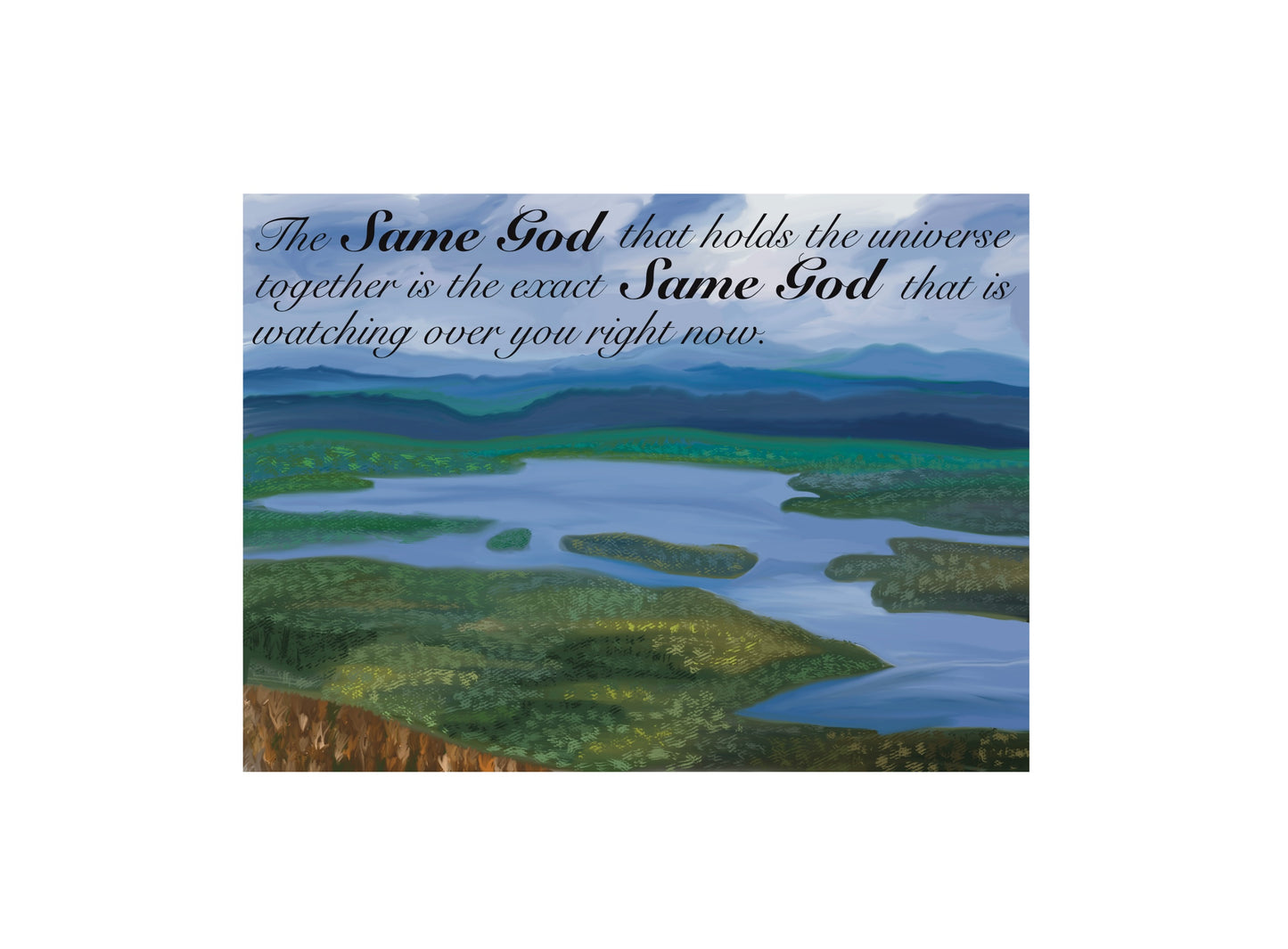 Same God Greeting Card