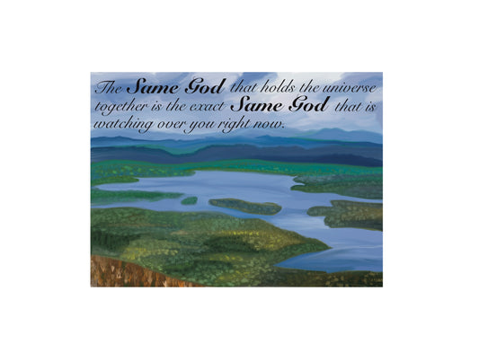 Same God Greeting Card