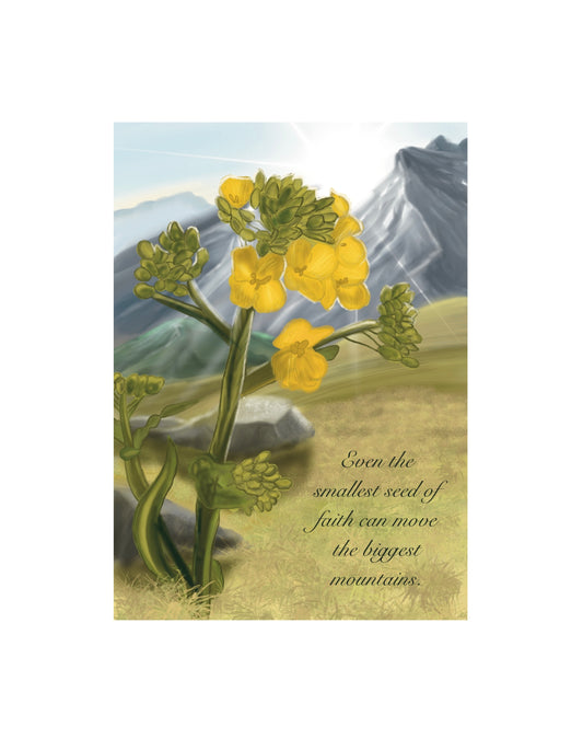 Mustard Seed Greeting Card