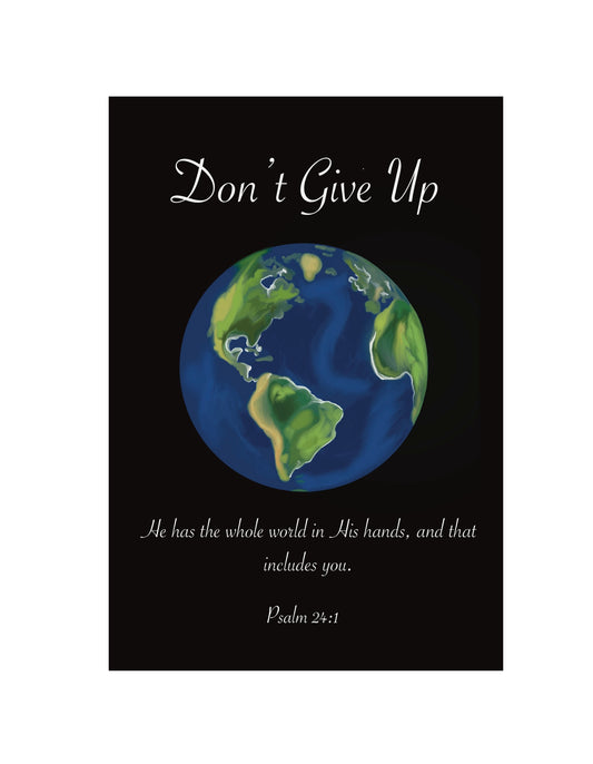 Don’t Give Up Greeting Card