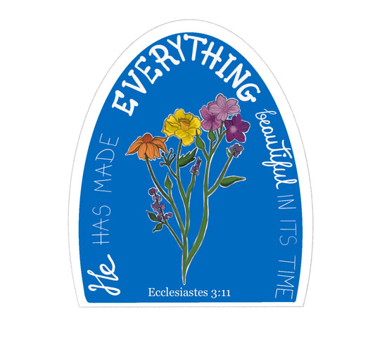 Ecclesiastes 3:11 Sticker
