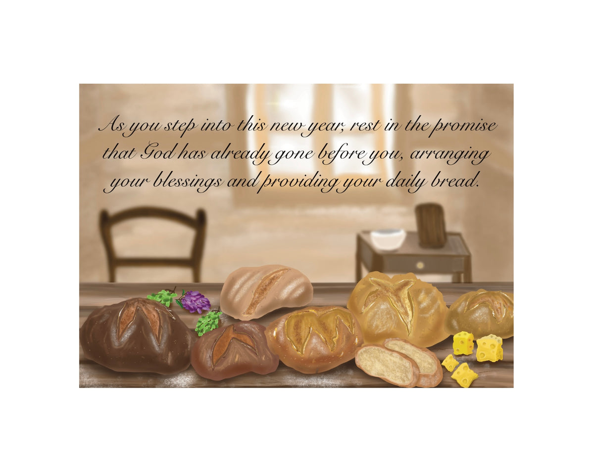 Daily Bread Greeting Card