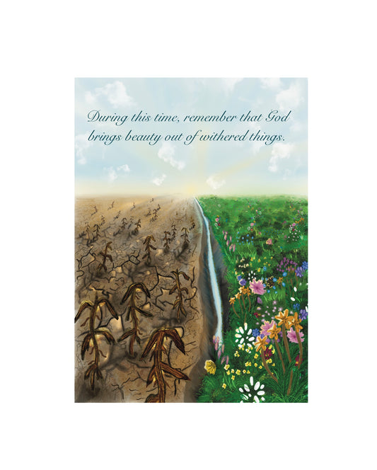 Garden Greeting Card