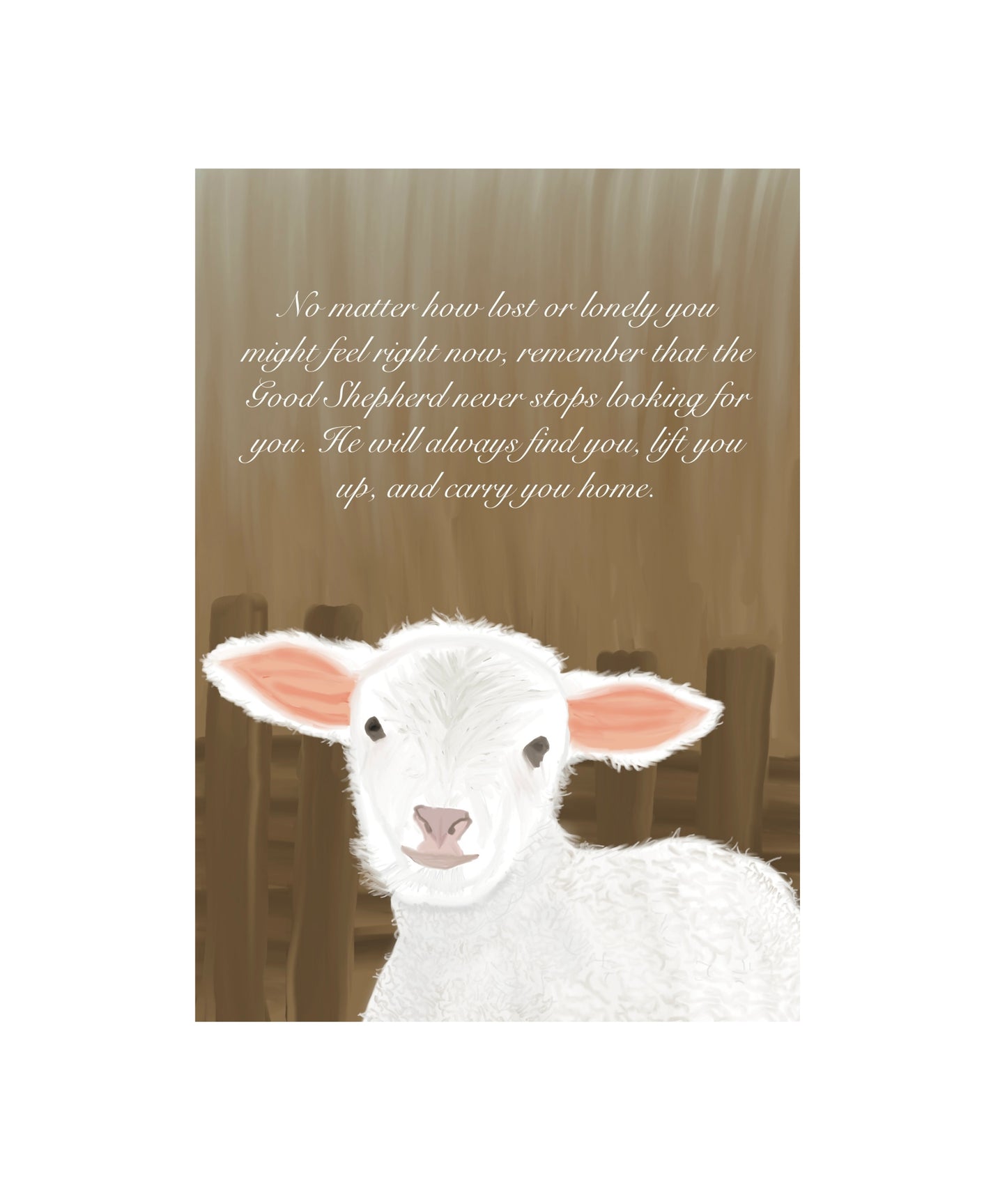 Good Shepherd Greeting Card