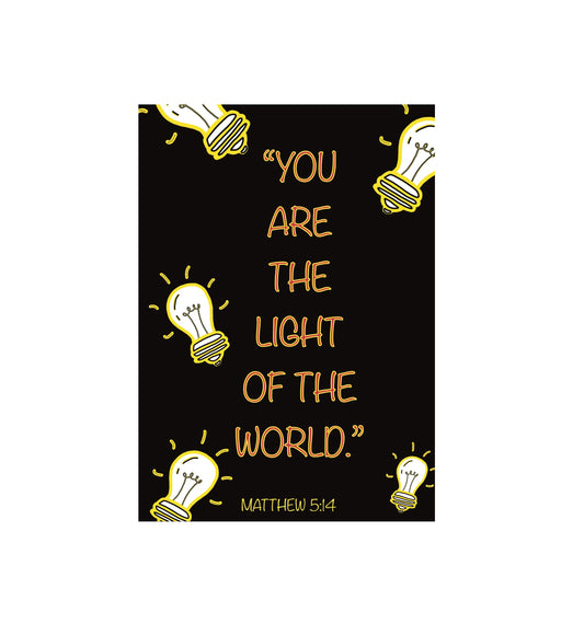 Matthew 5:14 Greeting Card