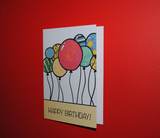 Happy Birthday Greeting Card