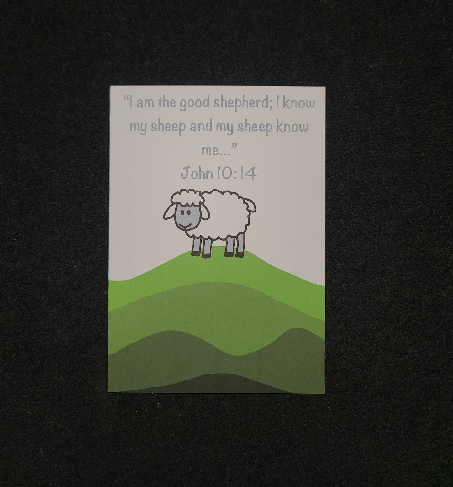 John 10:14 Greeting Card