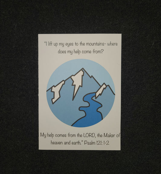 Psalm 121:1-2 Greeting Card