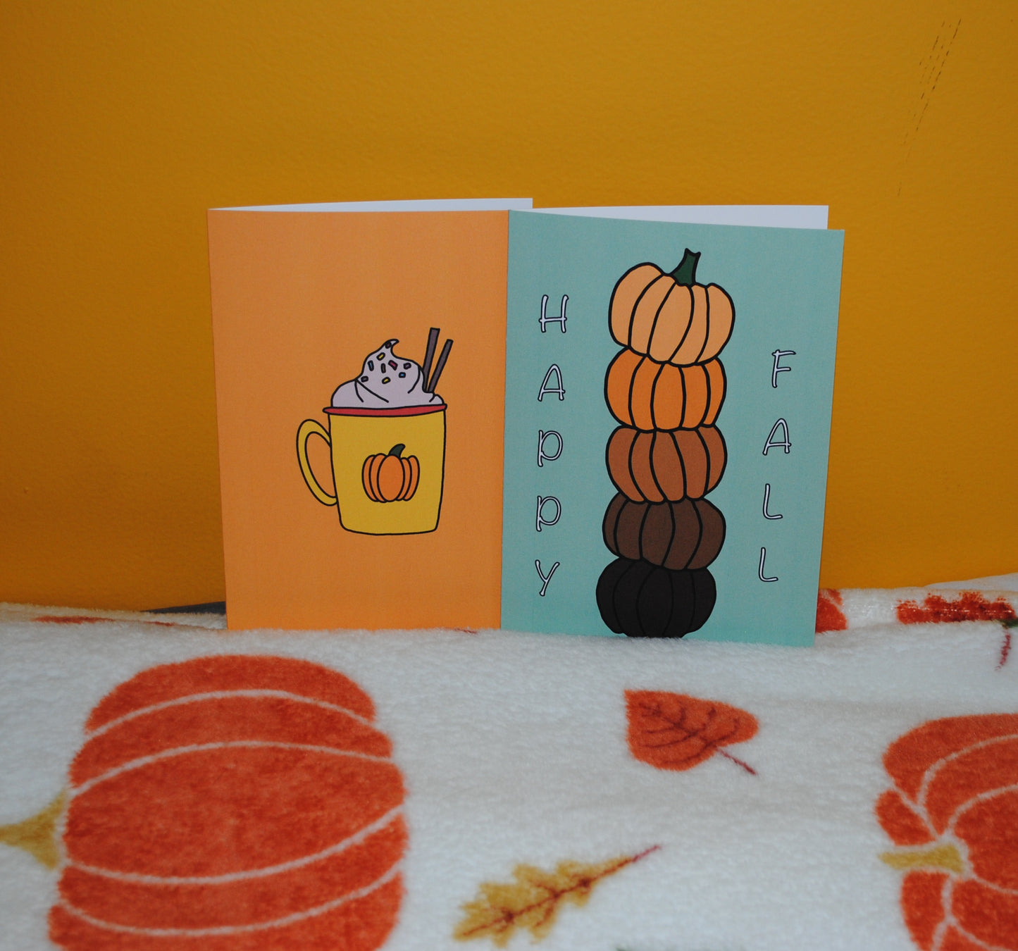 Fall 2 Pack of Greeting Cards