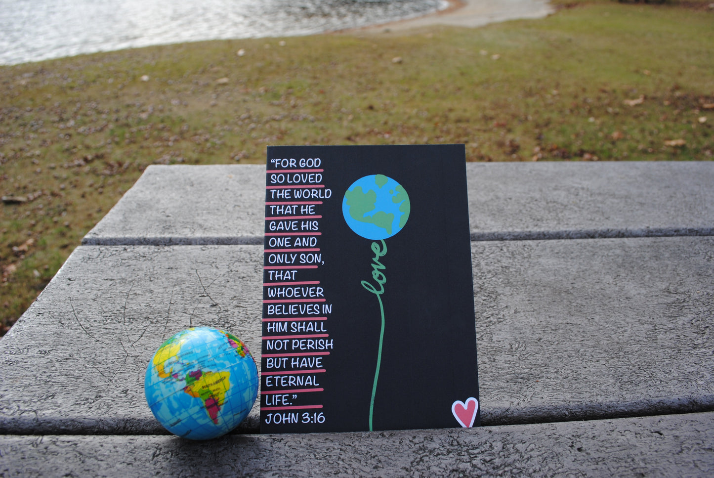 John 3:16 Greeting Card