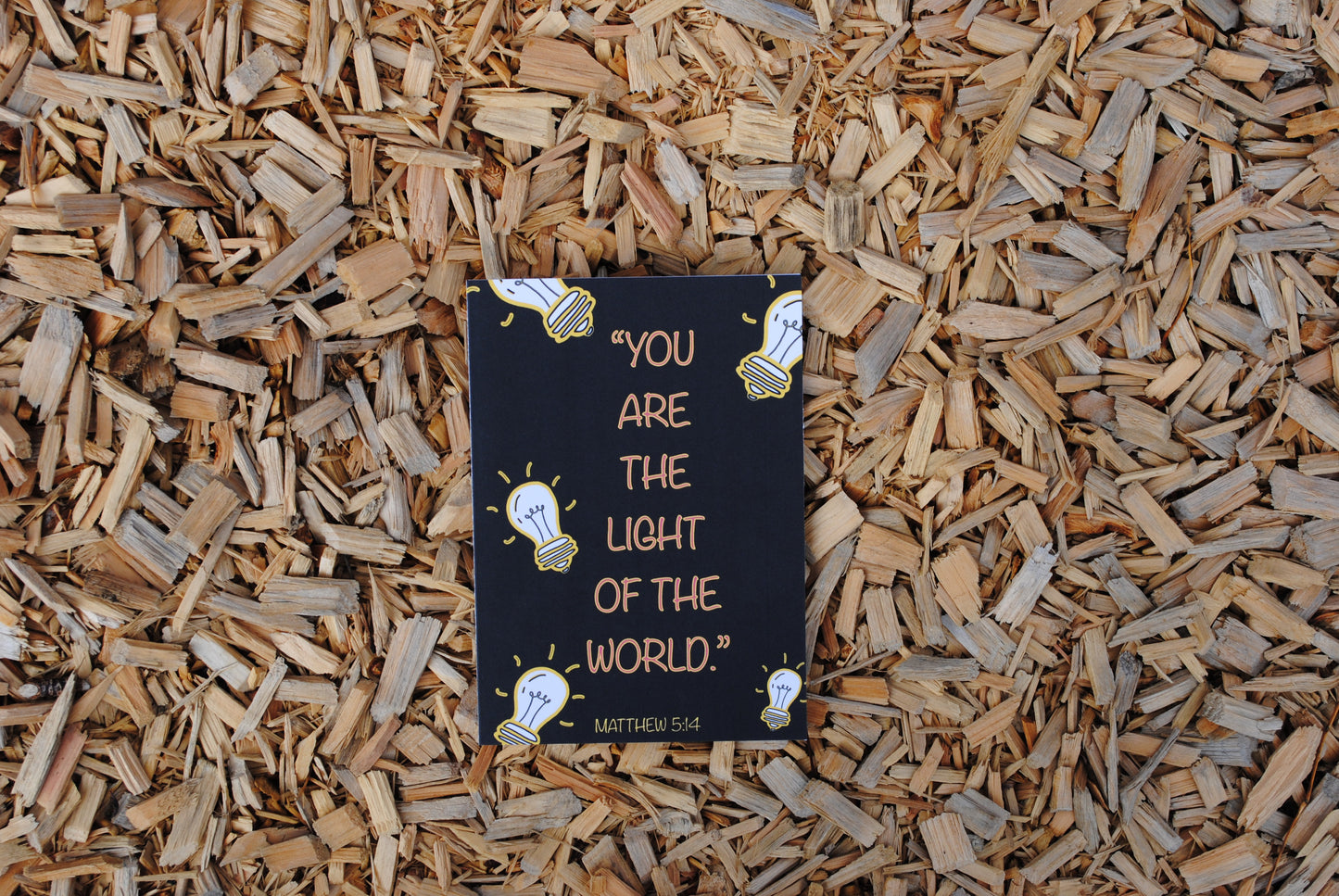 Matthew 5:14 Greeting Card