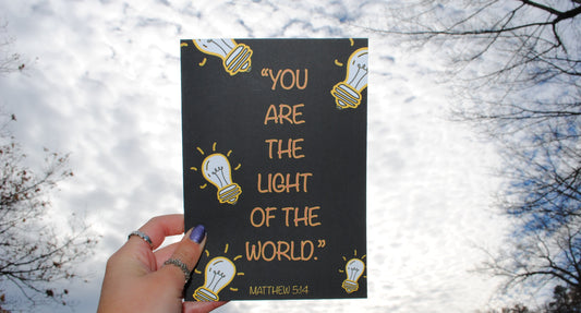 Matthew 5:14 Greeting Card