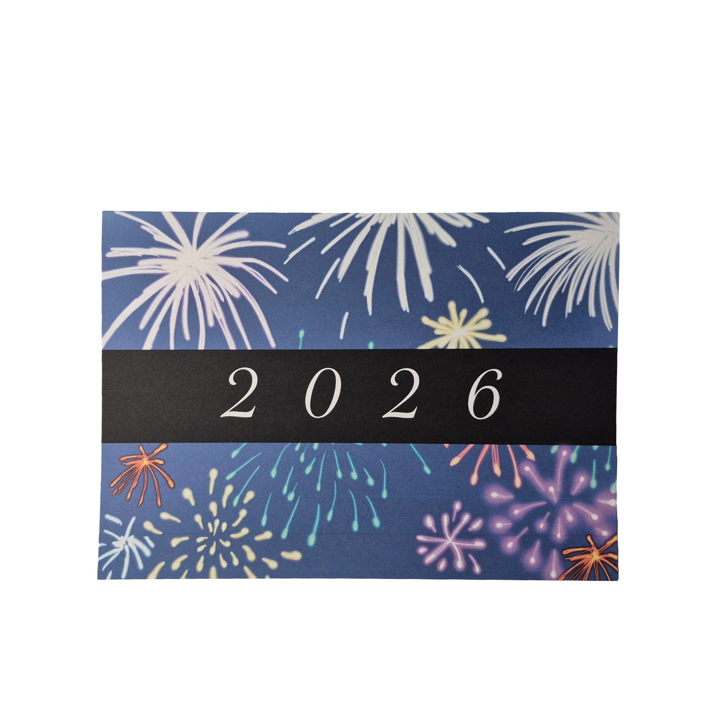 Happy New Year Greeting Card