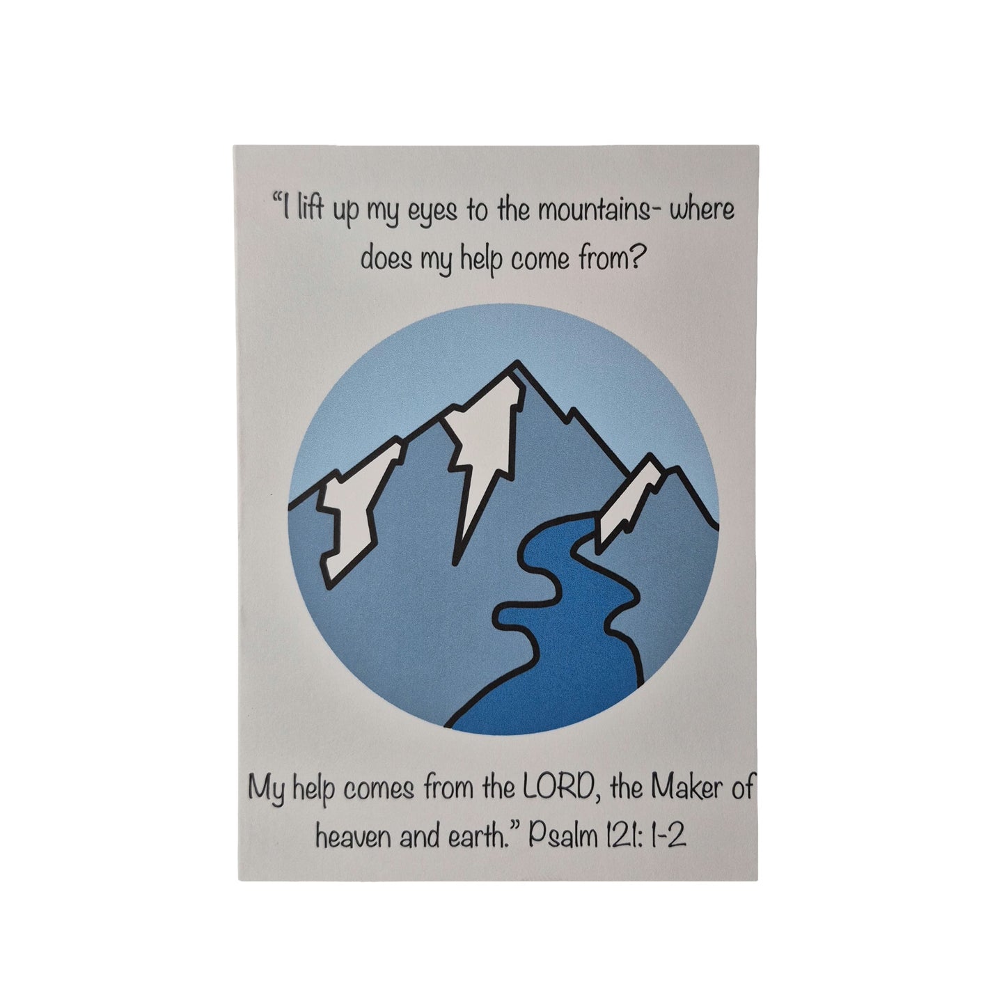 Psalm 121:1-2 Greeting Card