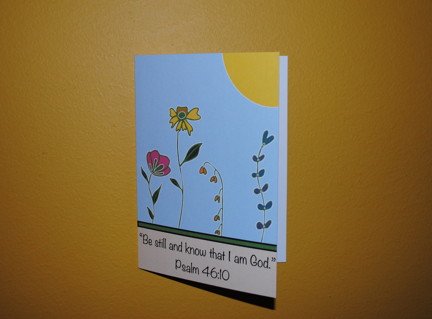Psalm 46:10 Greeting Card