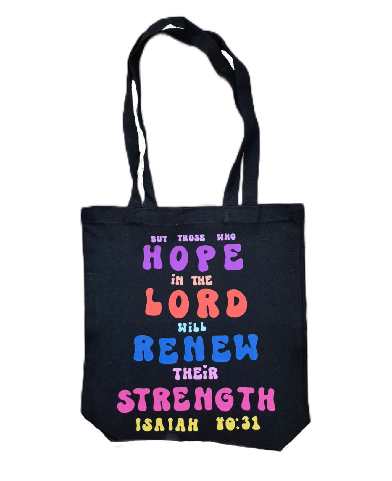 Isaiah 40:31 Tote Bag