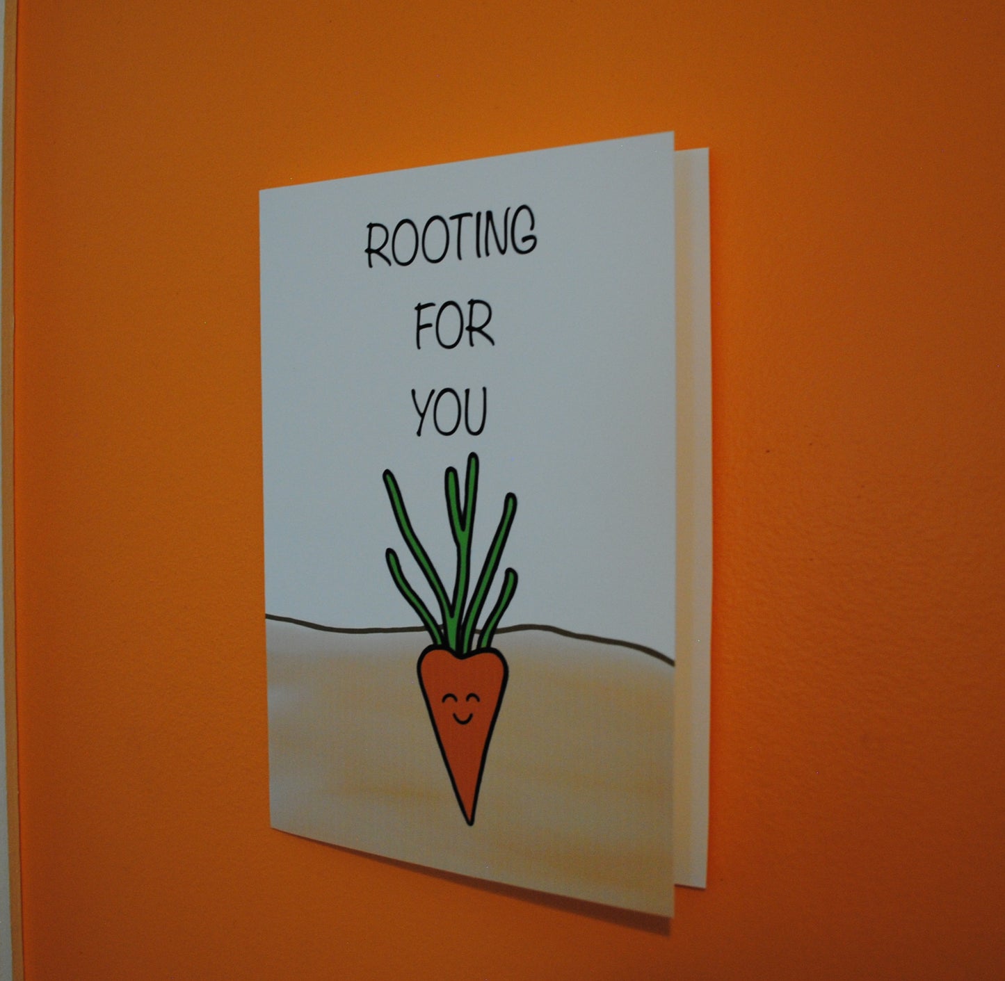Rooting For You Greeting Card